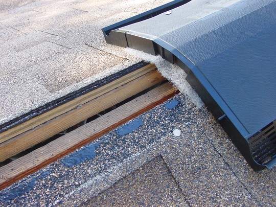 Shingle vent Shingle vent