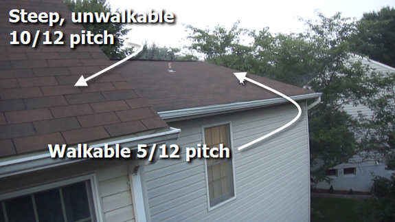 10/12 pitch shingle roof