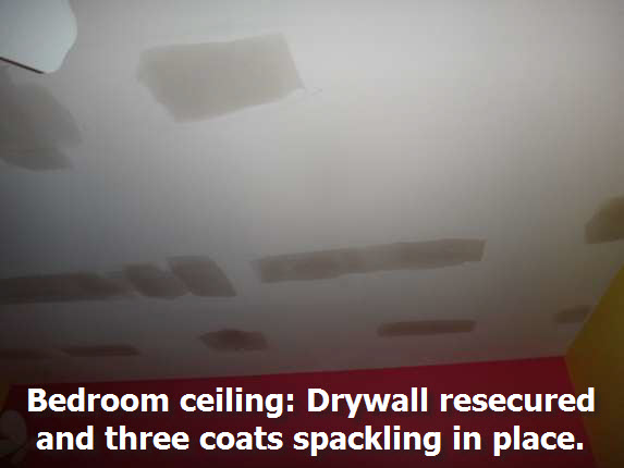 drywall repair ceiling