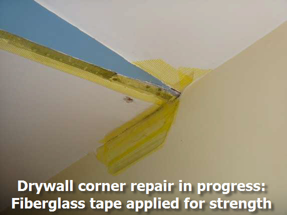 drywall corner bead repair