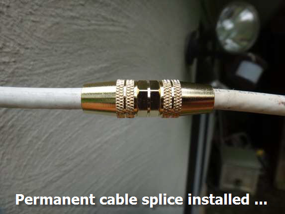 coax cable splice