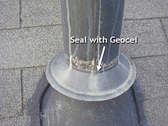 Seal Heat Exhaust Pipe