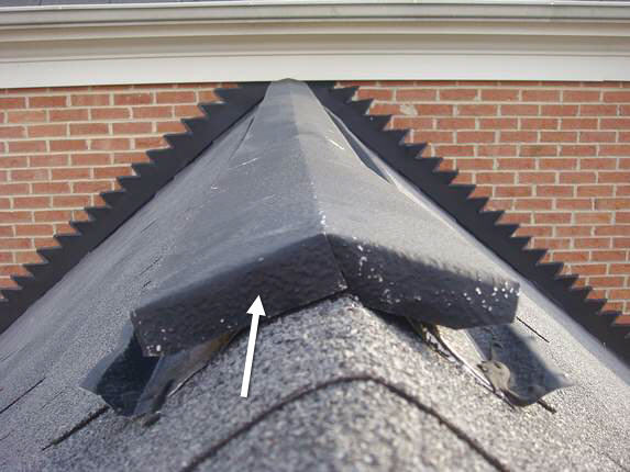 Metal Ridge Vent Repair