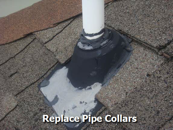OC Md pipe collar replacement