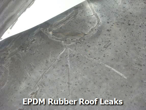 EPDM rubber roof repair