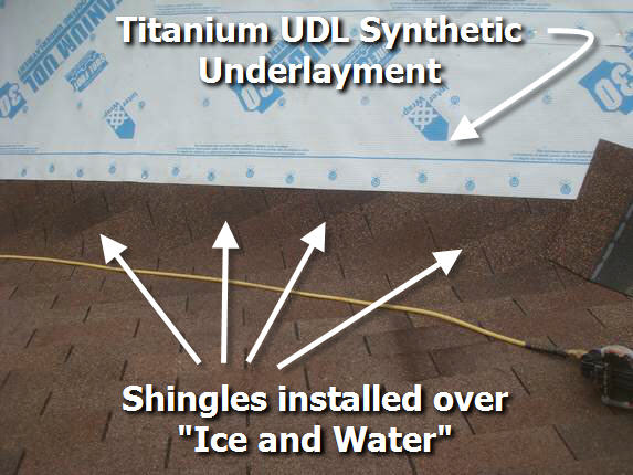 Titanium UDL synthetic underlayment
