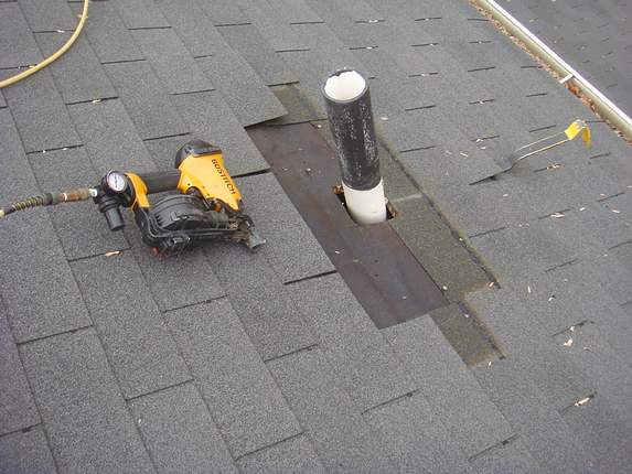 Roof nail gun