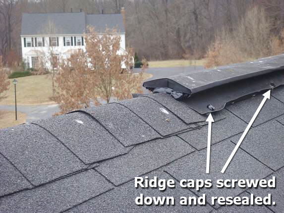 Roof leaks eliminated