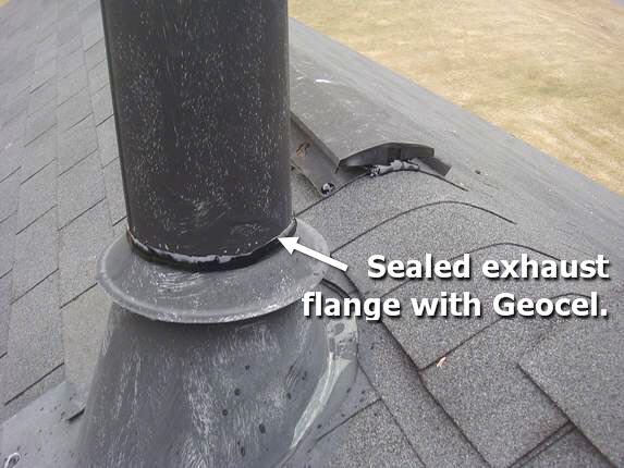 Geocel flange seal