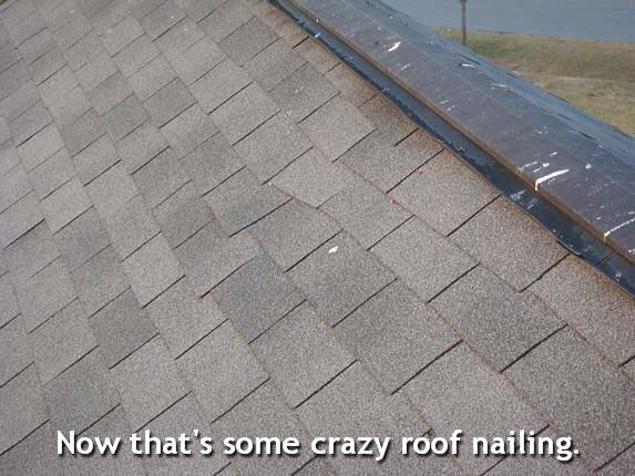 bad md roof job