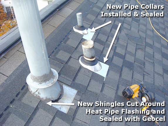 New Pipe Collars installed in Md