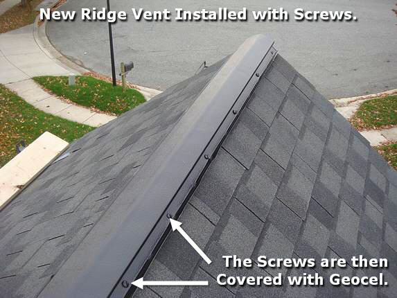 New Air-Vent Ridge Vent System