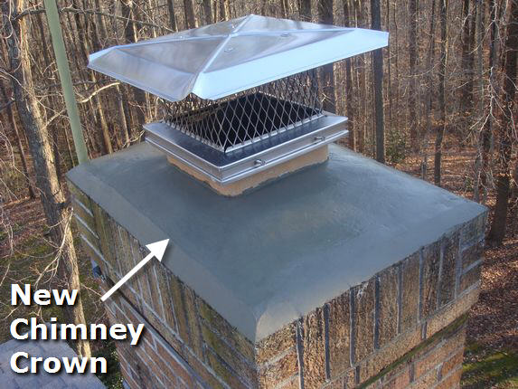 New Chimney Crown