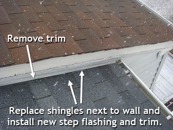 Remove siding trim