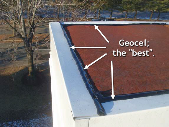 Geocel solves the leak
