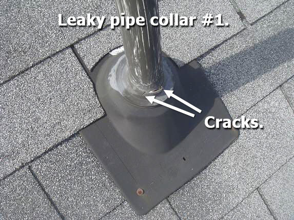 Roof leak