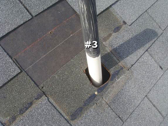 Install new pipe collar