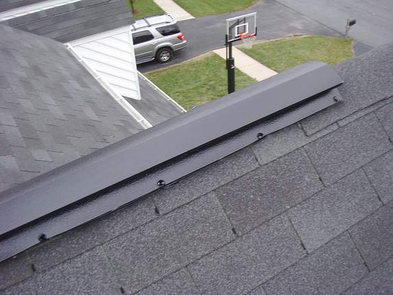 Properly Installed Ridge Vent Md