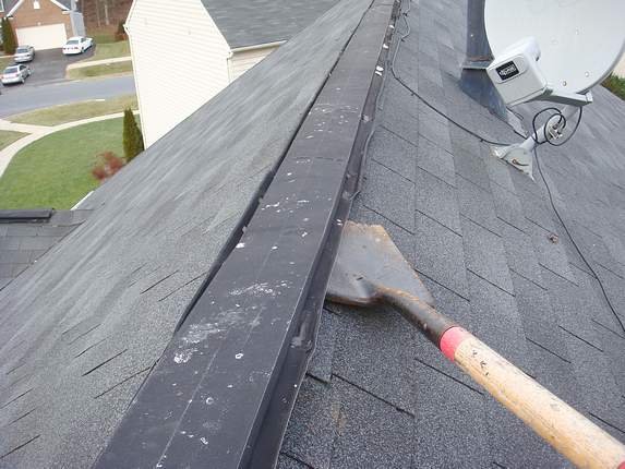 Ridge Vent Removal