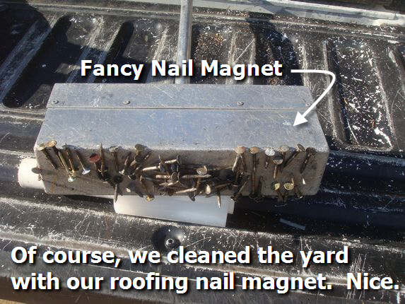 Picture of roofing nail magnet