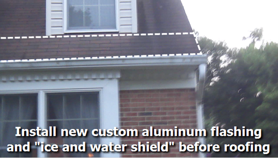 install custom flashing